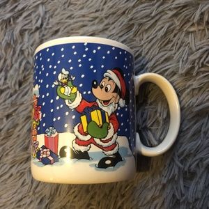 Disney Mickey + Pluto Christmas Mug
